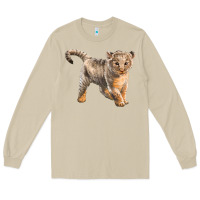 Mushroom baby lion Long Sleeve Tee - LillyAllenDesigns