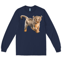 Navy baby lion Long Sleeve Tee - LillyAllenDesigns