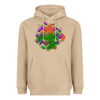 Mushroom halloween patch Heavyweight Hoodie - BundleAndBundleShop