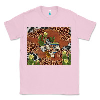 Bubblegum Pink texas cactus Classic Tee - AdoDesignShop
