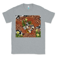 Heather Grey texas cactus Classic Tee - AdoDesignShop