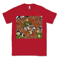Red texas cactus Classic Tee - AdoDesignShop