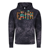 Cloud Black faith Vintage Hoodie - RacoonDesign