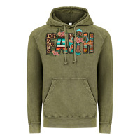 Vintage Olive faith Vintage Hoodie - RacoonDesign