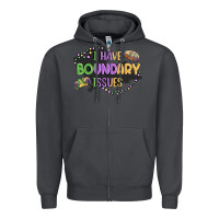 Smoke ı have boundary ıssues Zipper Hoodie - MaliasSmallBusiness