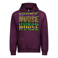 Mauve Wine nurse mardi gras Urban Hoodie - CowGirlArtShop