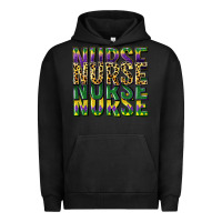 Pigment Black nurse mardi gras Urban Hoodie - CowGirlArtShop