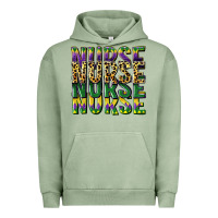 Pigment Oil Green nurse mardi gras Urban Hoodie - CowGirlArtShop