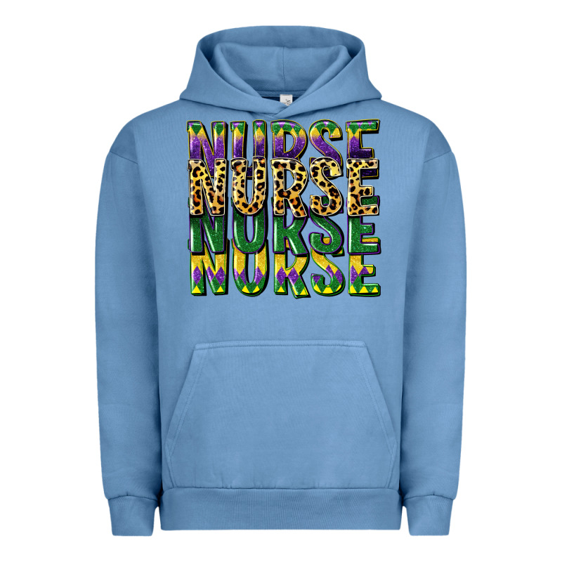 Nurse Mardi Gras Urban Hoodie by CowGirlArtShop | Teevron
