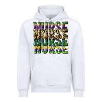 White nurse mardi gras Urban Hoodie - CowGirlArtShop