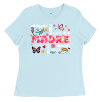 Baby Blue ella es mama Ladies Tee - JahusDesignShop