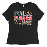 Black ella es mama Ladies Tee - JahusDesignShop