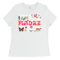 White ella es mama Ladies Tee - JahusDesignShop