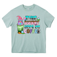 Arona this bunny hops on coffee Heavy Core Tee - Zillion Design Studio