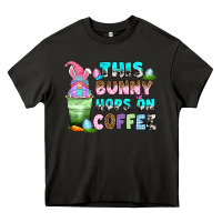 Asphalt this bunny hops on coffee Heavy Core Tee - Zillion Design Studio