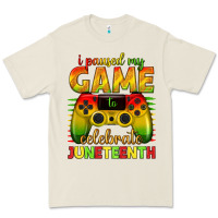 Bone i paused my game celebrate juneteenth Premium Tee - texasbilliewilder