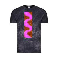 Cloud Black halloween pink pen wraps Vintage Tee - BundleAndBundleShop