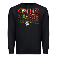 Black santa's favorite family advocate Premium Sweatshirt - LillyAllenDesigns