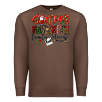 Chestnut santa's favorite family advocate Premium Sweatshirt - LillyAllenDesigns