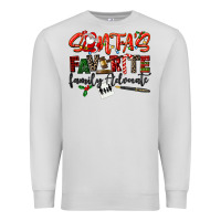 Dove Grey santa's favorite family advocate Premium Sweatshirt - LillyAllenDesigns