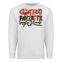Oatmeal Heather santa's favorite family advocate Premium Sweatshirt - LillyAllenDesigns