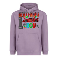 Lavender birthday boy 1 Heavyweight Hoodie - BundleAndBundleShop