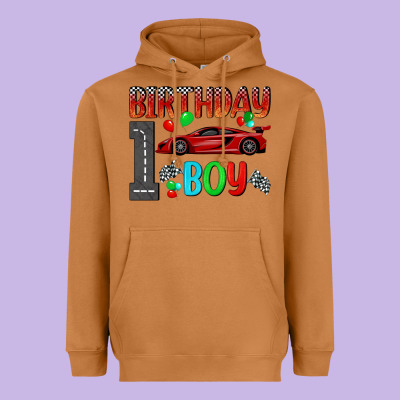 Birthday Boy 1 Heavyweight Hoodie Designed By Bundleandbundleshop