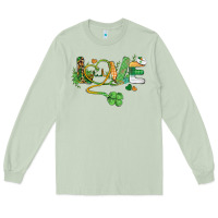 Matcha st. patricks day nurse love medical love Long Sleeve Tee - BarkalooDesign