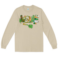 Mushroom st. patricks day nurse love medical love Long Sleeve Tee - BarkalooDesign