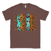 Chestnut sunflower cactus leopard brushstroke Classic Tee - AdoDesignShop