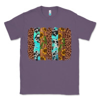 Lavender sunflower cactus leopard brushstroke Classic Tee - AdoDesignShop