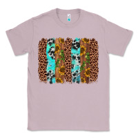 Lilac sunflower cactus leopard brushstroke Classic Tee - AdoDesignShop