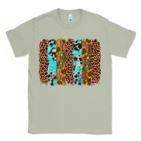 Matcha sunflower cactus leopard brushstroke Classic Tee - AdoDesignShop