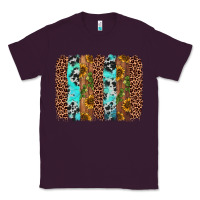 Plum sunflower cactus leopard brushstroke Classic Tee - AdoDesignShop