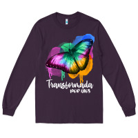 Plum transformada por dios Long Sleeve Tee - JahusDesignShop