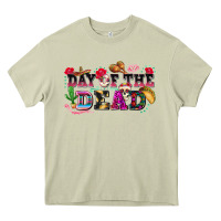 Mossy day of the dead Heavy Core Tee - texasbilliewilder