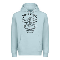 Blue Mist Born To Be Free Sea Premium Hoodie - Bettercallsaul