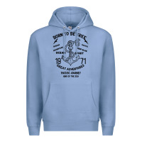 Colony Blue Born To Be Free Sea Premium Hoodie - Bettercallsaul