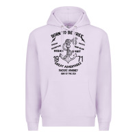 Lilac Born To Be Free Sea Premium Hoodie - Bettercallsaul