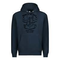 Navy Born To Be Free Sea Premium Hoodie - Bettercallsaul