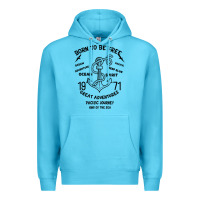 Ocean Blue Born To Be Free Sea Premium Hoodie - Bettercallsaul
