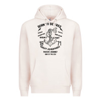 Pale Pink Born To Be Free Sea Premium Hoodie - Bettercallsaul