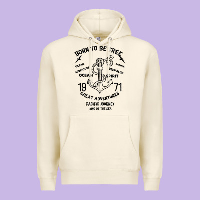 Born To Be Free Sea Premium Hoodie Designed By Bettercallsaul
