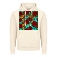 Vintage Artic leopard roses seamless pattern Vintage Hoodie - HRA Design Shop