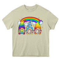 Mossy rainbow gnomes Heavy Core Tee - Zillion Design Studio