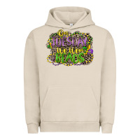 Pigment French Oak on tuesday we wear beads Urban Hoodie - CowGirlArtShop