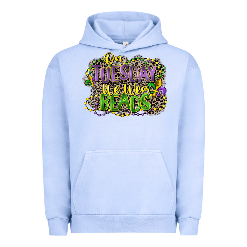 On Tuesday We Wear Beads Urban Hoodie by CowGirlArtShop | Teevron