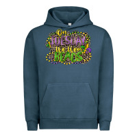Pigment Midnight Navy on tuesday we wear beads Urban Hoodie - CowGirlArtShop