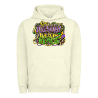 Pigment Pistachio on tuesday we wear beads Urban Hoodie - CowGirlArtShop