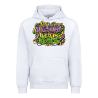 White on tuesday we wear beads Urban Hoodie - CowGirlArtShop